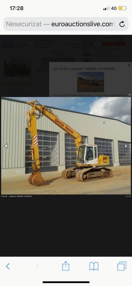 Excavator Liebherr brat  11m