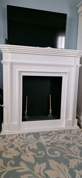 Vand canapea Mobexpert,3 locuri, extensibila, semineu cu bioetanol