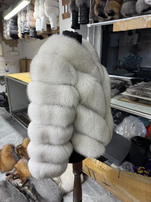 Haina de blana de vulpe! Calitate superioara! Marimi S si M