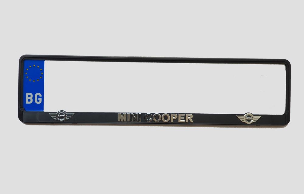 2 броя Рамки за регистрационен номер Porsche | Mini | Jag | Hyundai