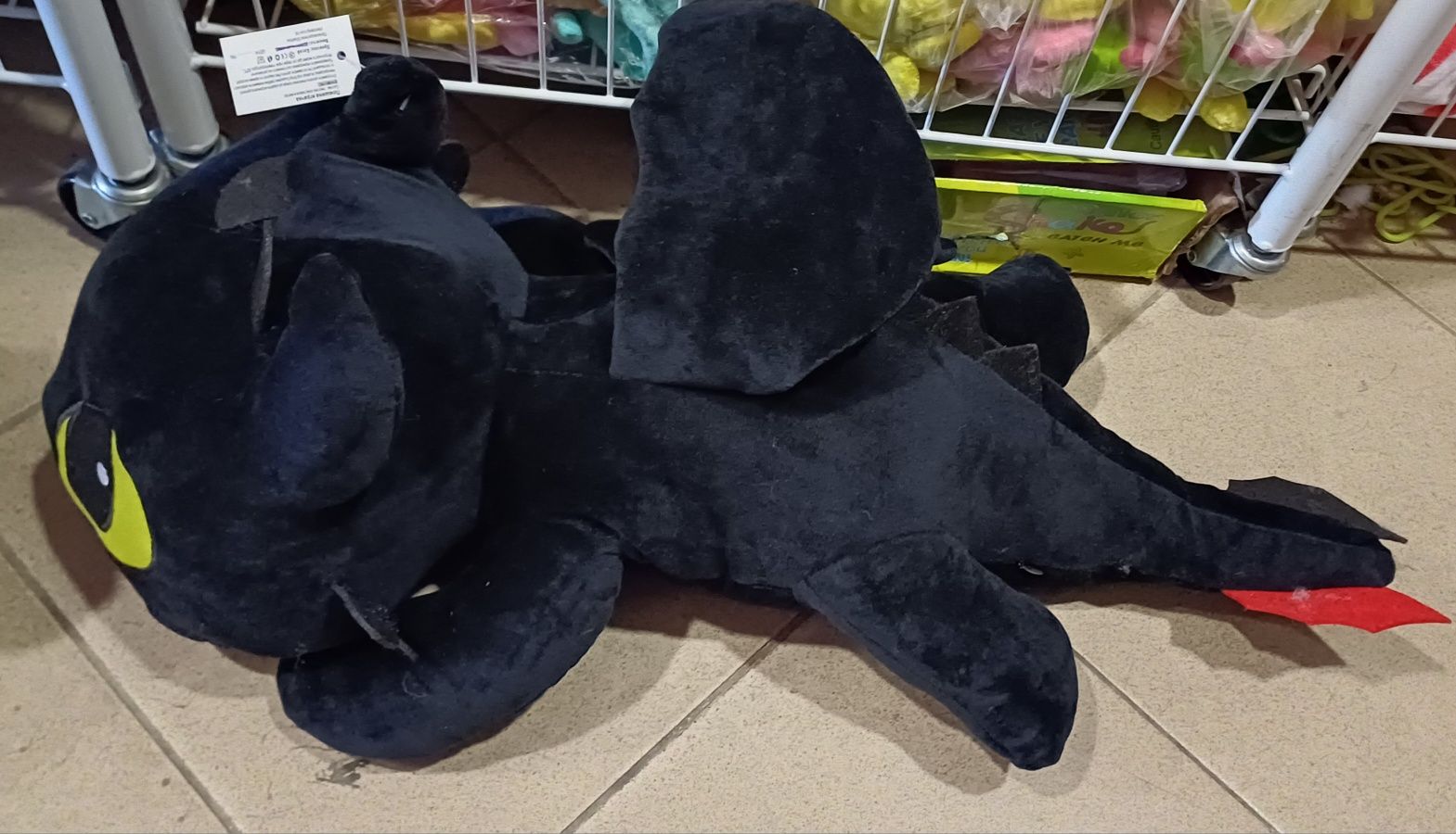Плюшена играчка дракон 60см