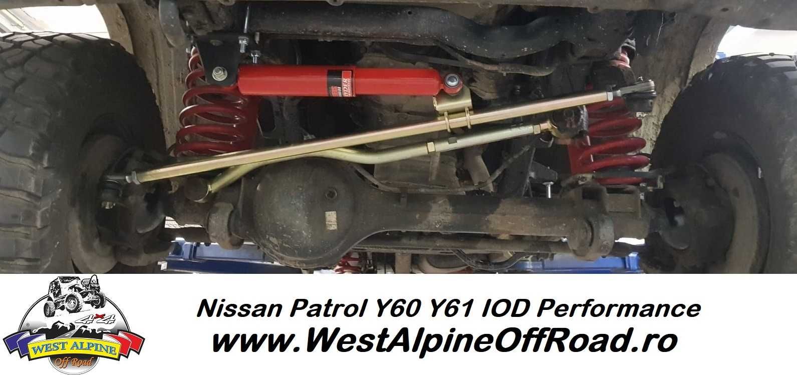 Suport amortizor directie Nissan Patrol Y60 Y61 ADAPTABIL IOD Perform.