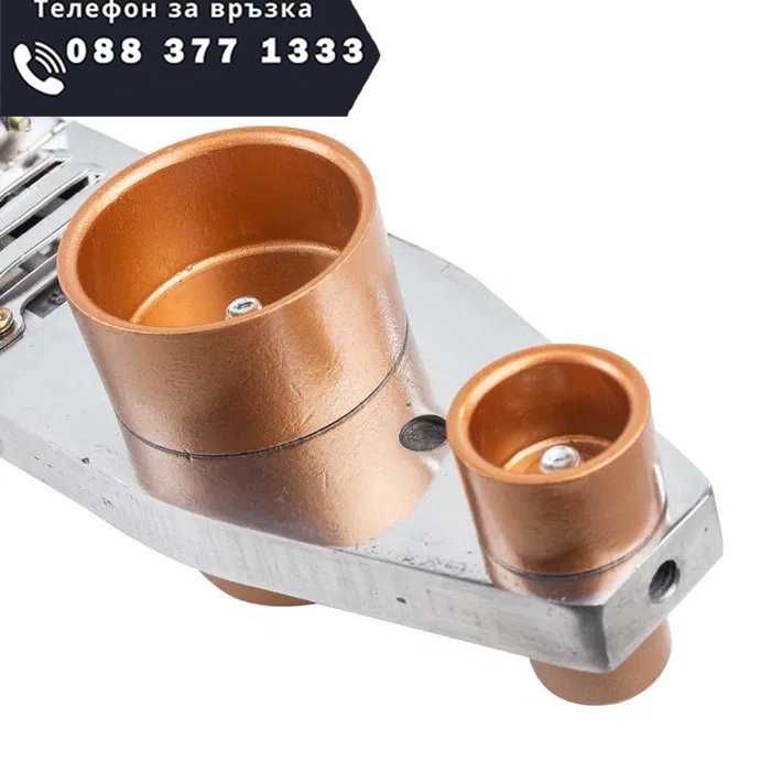 НЕМСКА Лепачка За PPR Тръби 1000W 20-63мм RockForce + ЛЕД ФЕНЕР