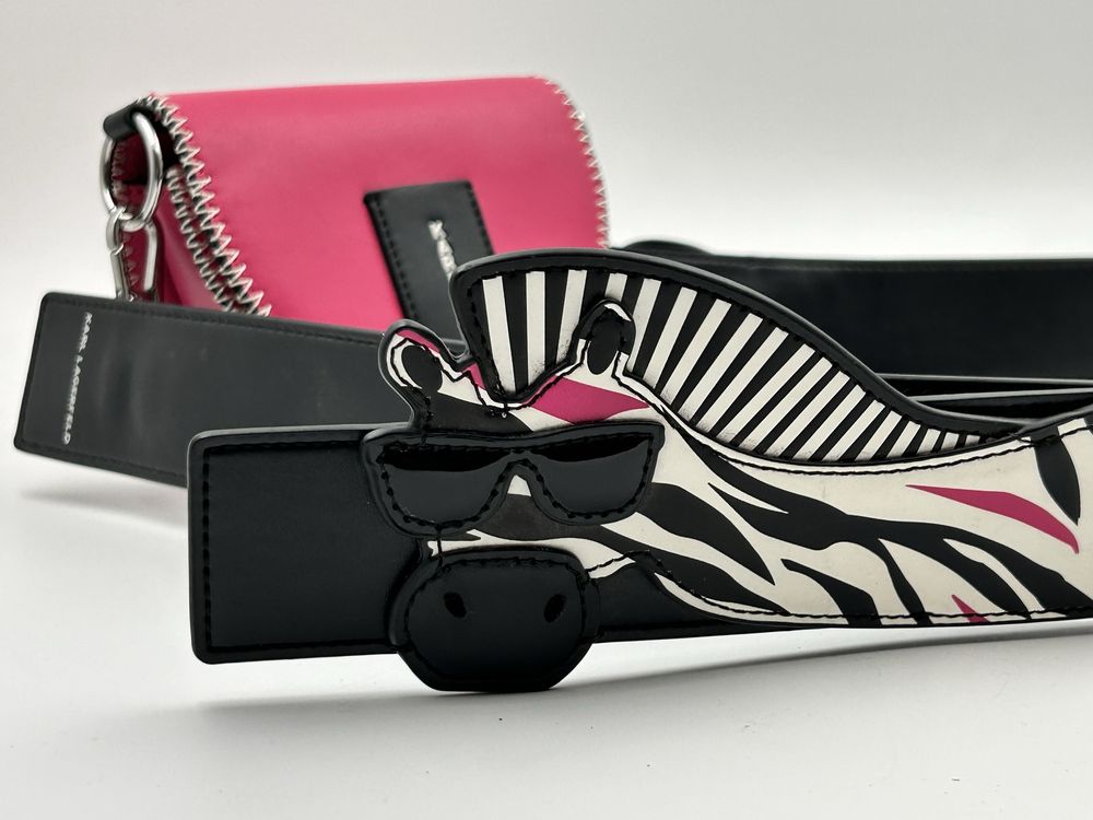 Дамска Чанта Karl Lagerfeld Karlimals CB Zebra