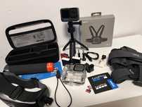 GoPro Hero 12 Black 5.3K extra Bundle + 2 carduri