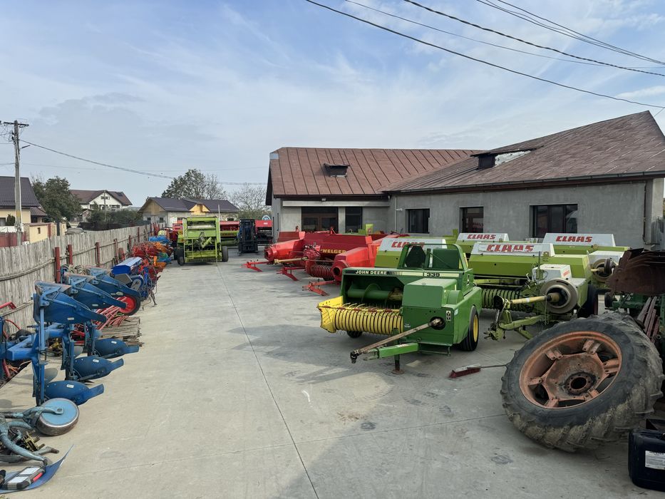 Balotiera,presa baloti dreptunghiulari,cilindrici,claas,welger