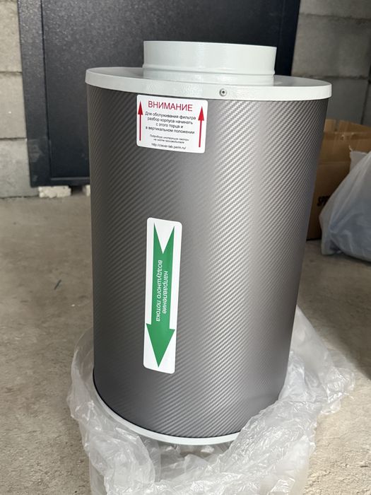 Продам Канальный угольный воздушный фильтр КлеверП500