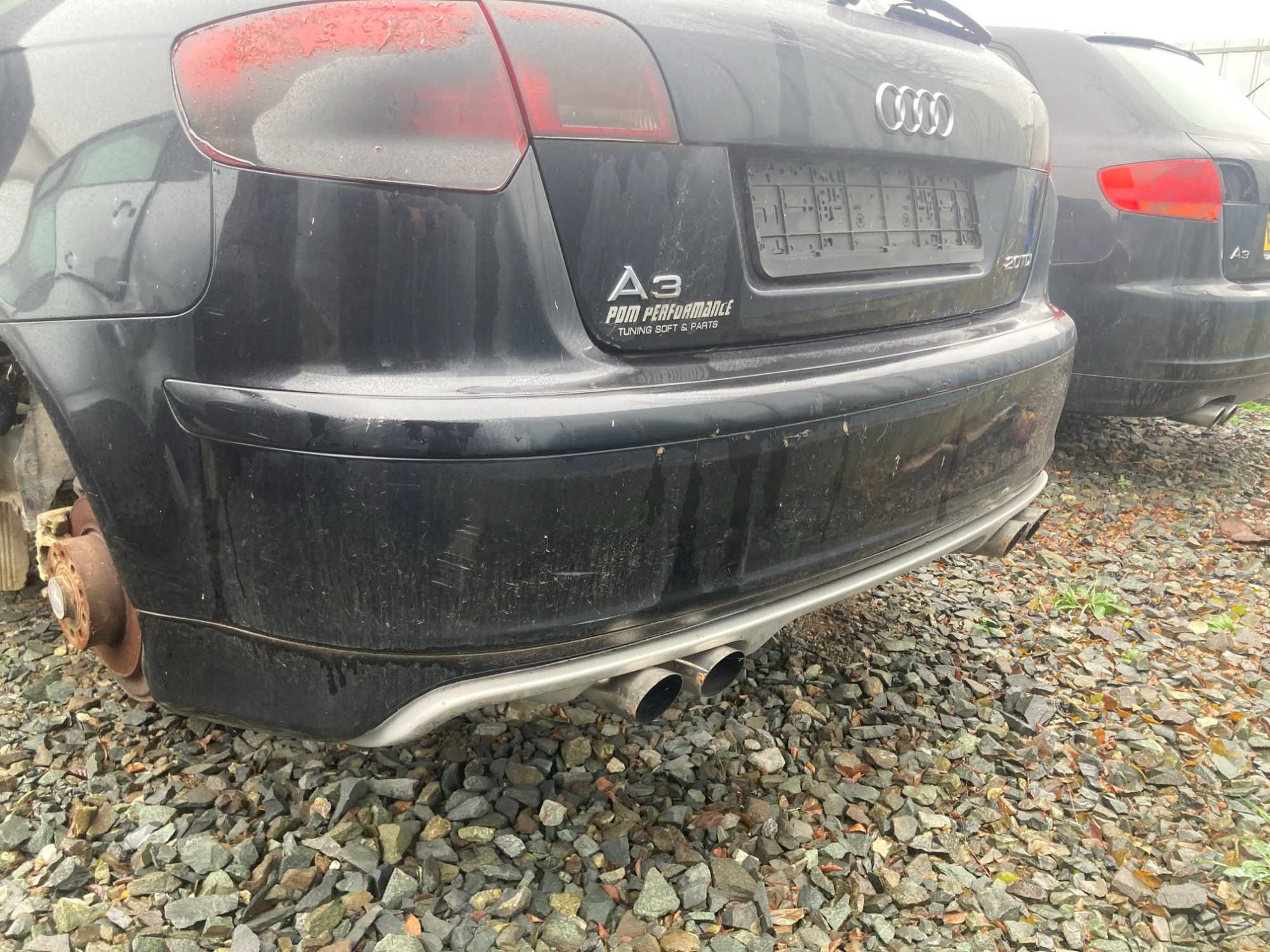 Задна броня ауди а3 8п 4вр. audi a3 8p s-line