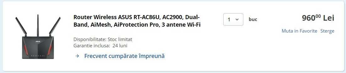 Router Wireless ASUS RT-AC86U