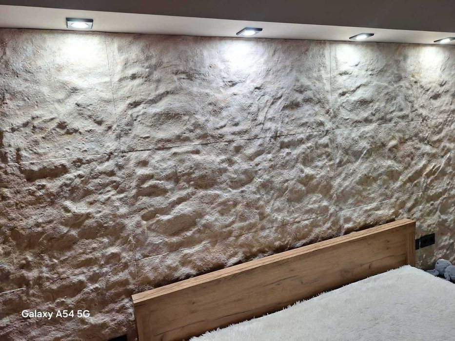 3D Декоративен Панел с ефект на Камък 120/50см