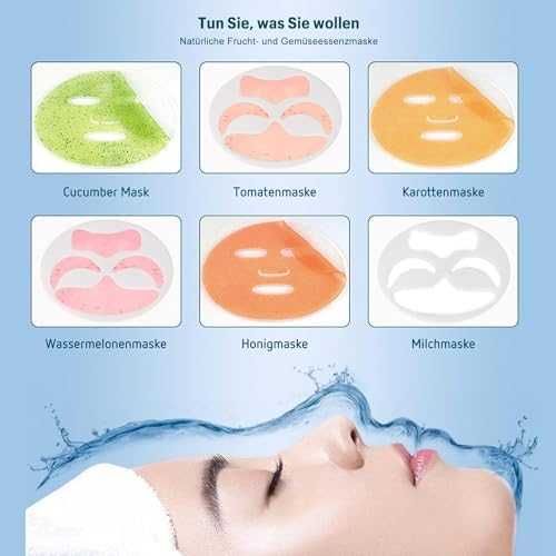 Нова Автоматична машина за маски с колаген, натурална грижа кожа лице