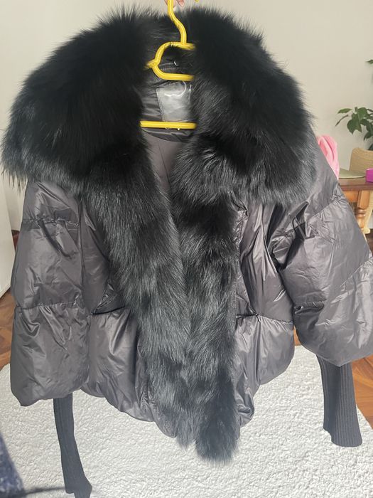 Geaca blana naturala