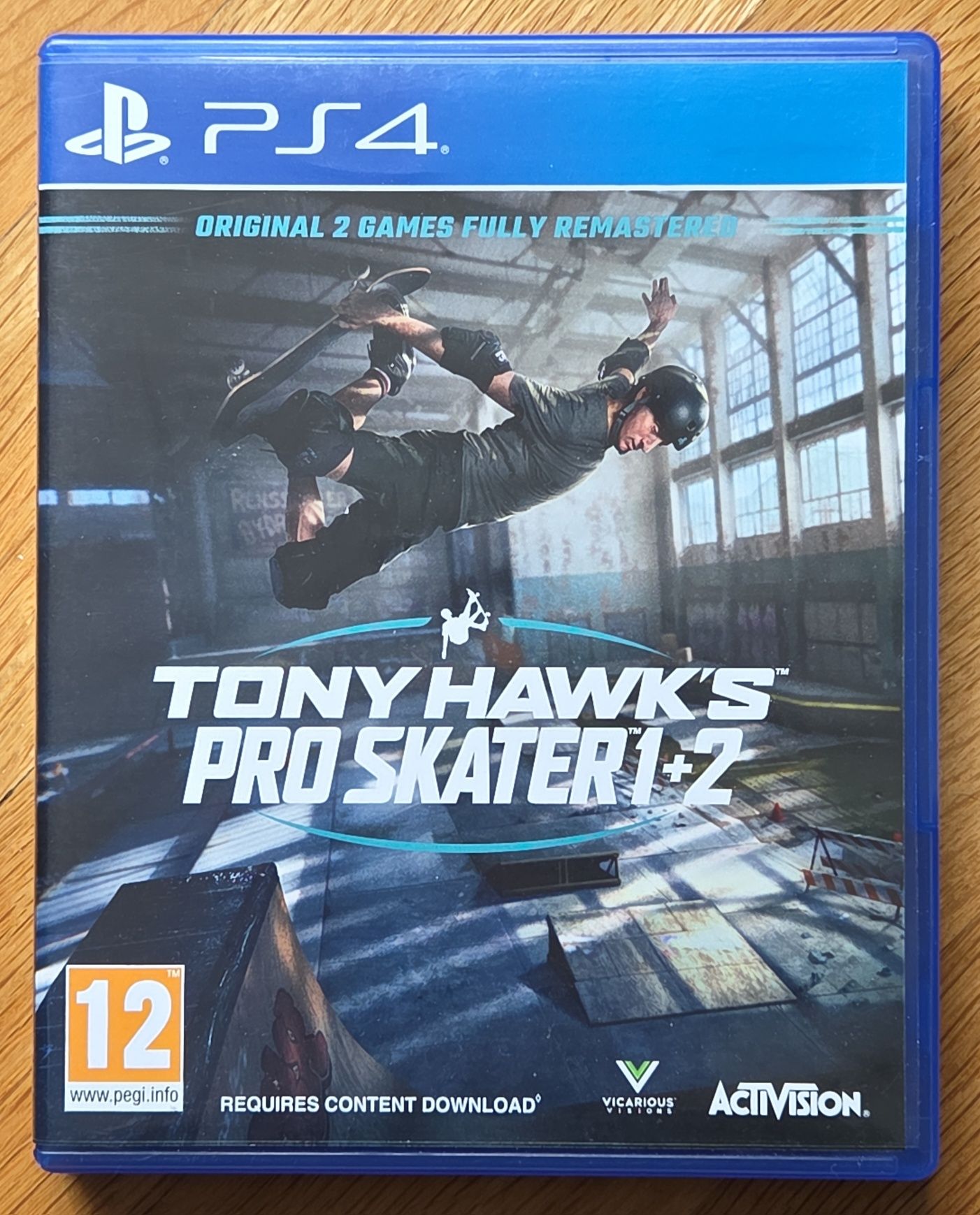 Tony Hawk's Pro Skater 1 2 Remastered PS4 Playstation 4 Плейстейшън 5