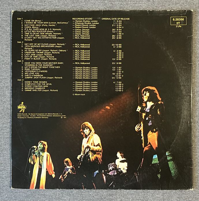 Rolling stones 12” двоен албум