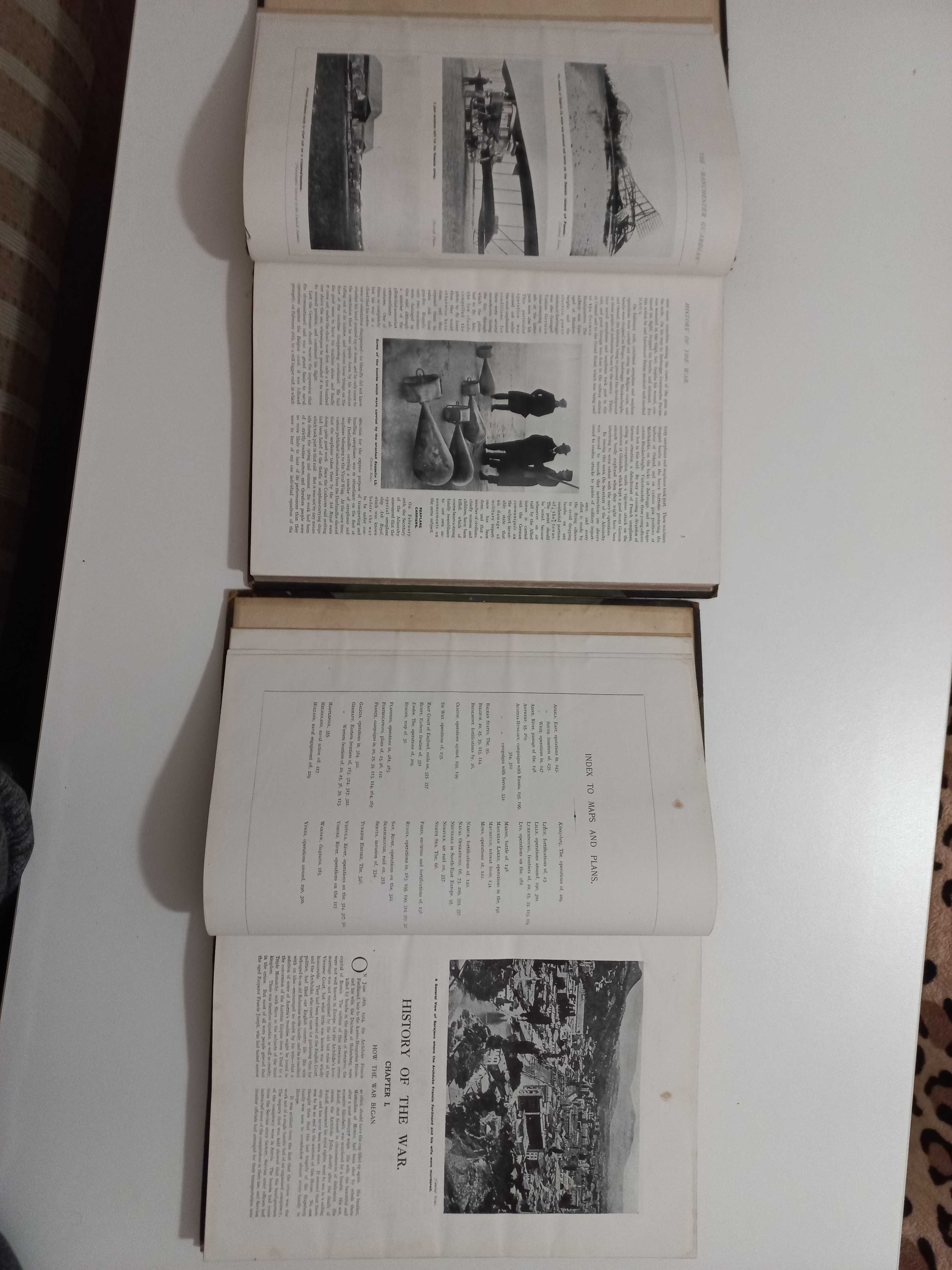 Carte engleza/hardcover-The Manchester Guardian-History of the War