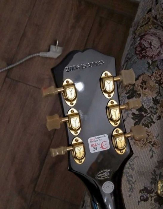 Epiphone Les Paul Joe Bonamassa Black Beauty '58 Custom Inlays Outfit