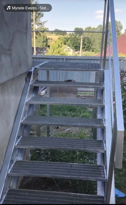 Scara zincata galvanizata la comandă oriunde în tara oferim și montaj