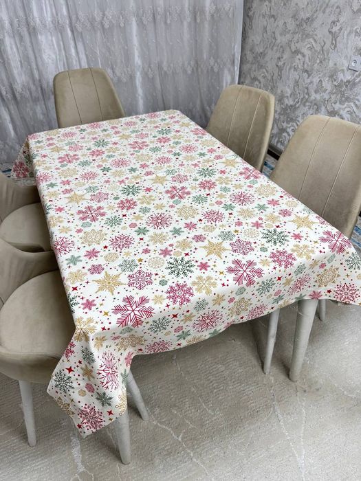 Скатерть новогодняя
