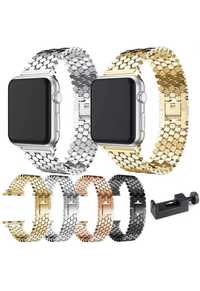 Curea Husa Metalic Penta Compatibila Ceas Apple Watch Orice Serie