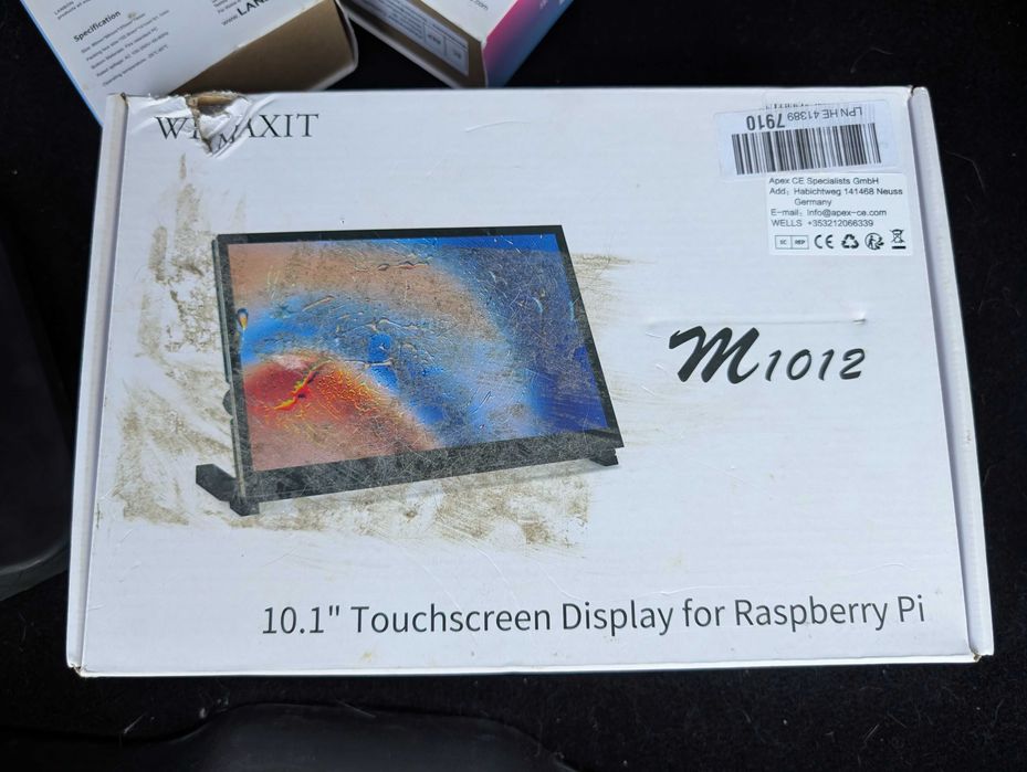 WIMAXIT 10.1" Raspberry Pi Touch Screen Portable Monitor