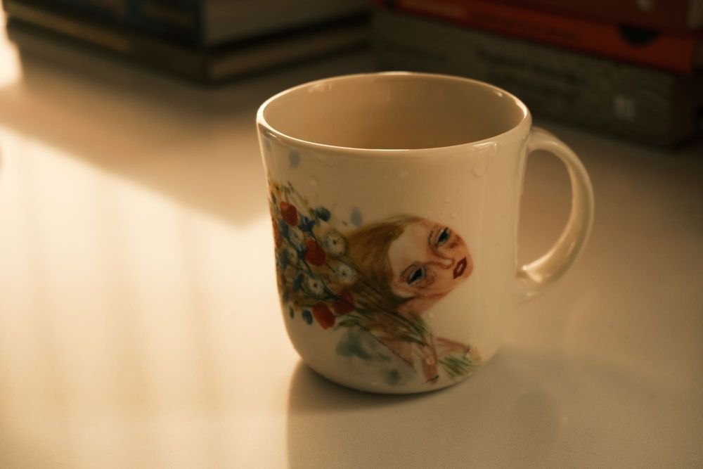 Ръчно изработена чаша за кафе/чай