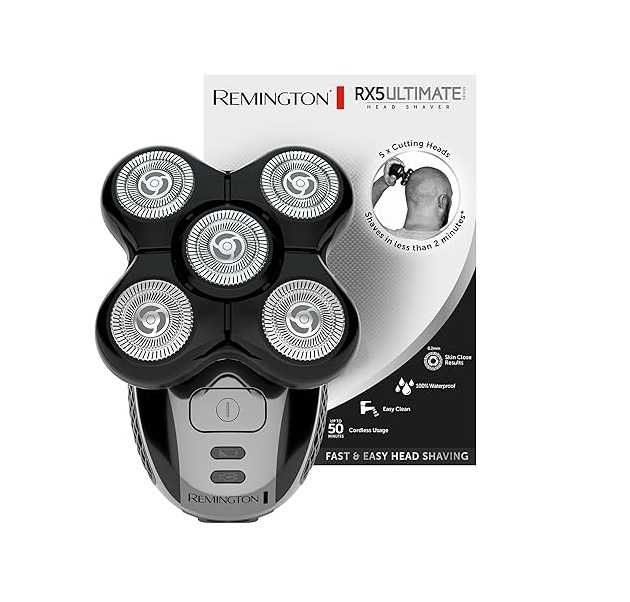Самобръсначка за глава Remington Ultimate Series RX5, 5 глави