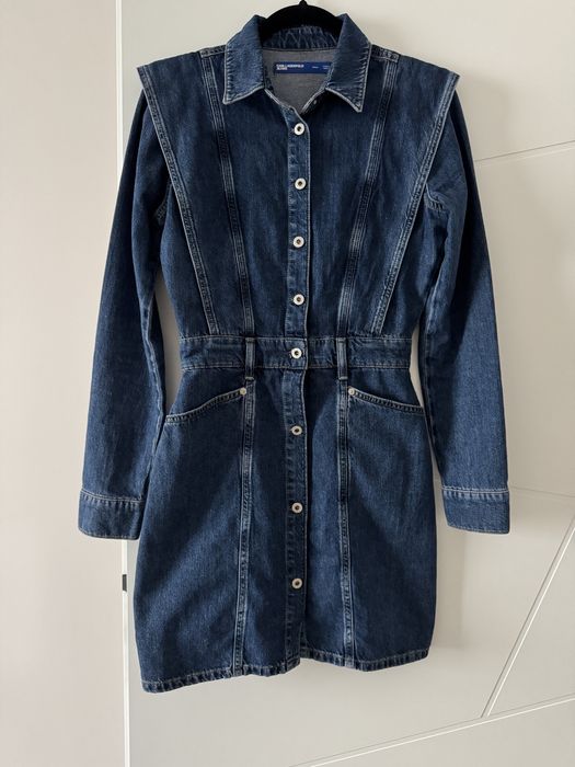 Rochie denim Karl Lagerfeld