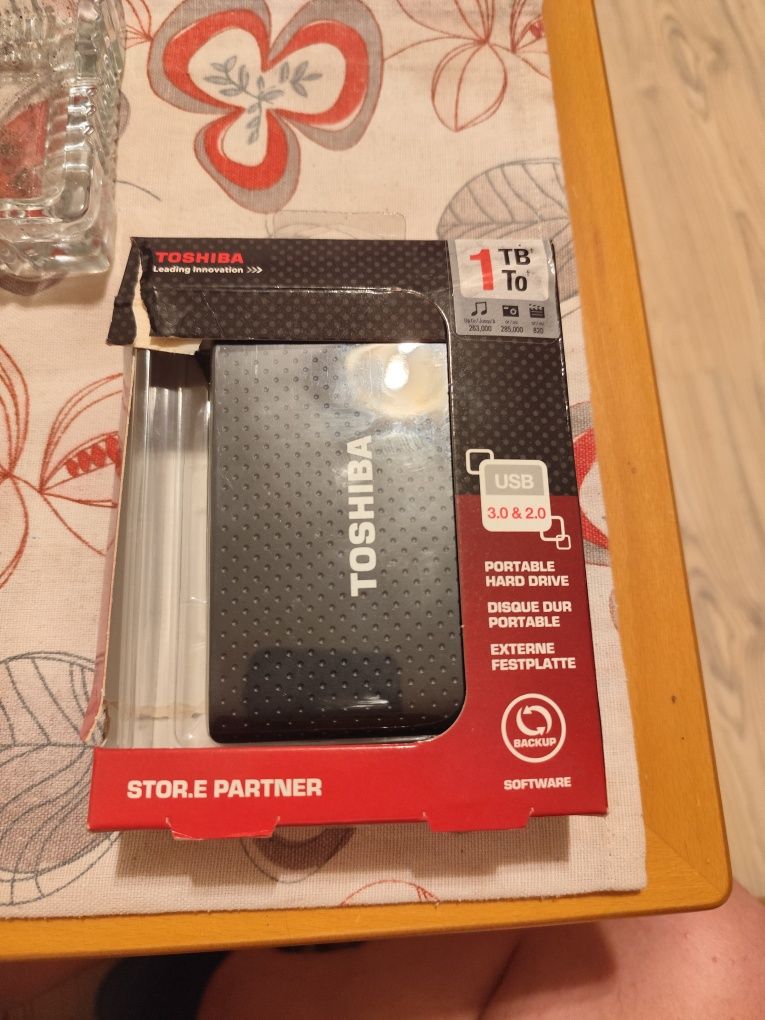Външен диск Toshiba STOR.E PARTNER 1TB USB 3.0