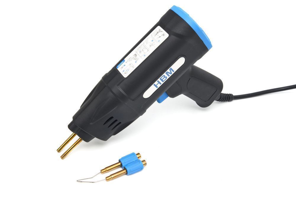 Pistol pentru lipit si reparat plastic cu accesorii 75w hbm machines o