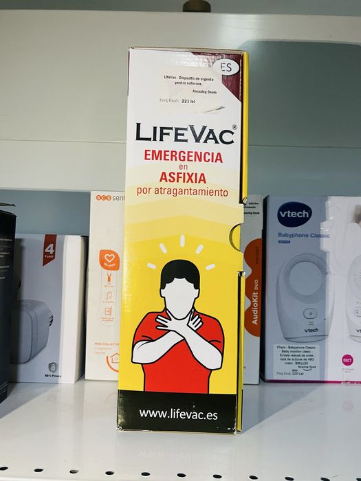 Dispozitiv de Urgență pentru Sufocate - LifeVac