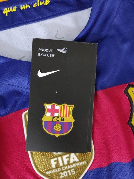 FC Barcelona Nike Home Jersey 2015/2016 UCL Neymar Jr 11