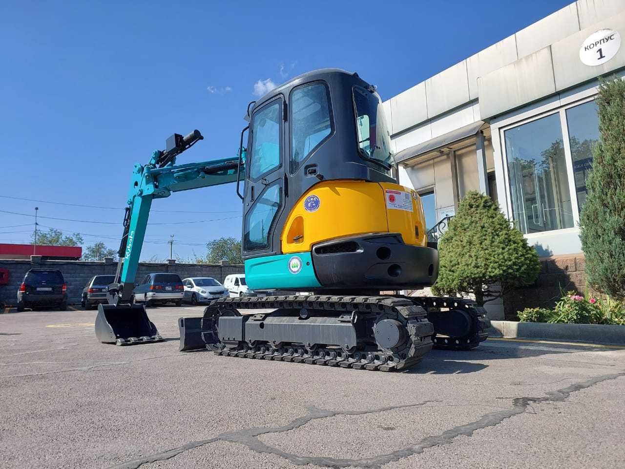 Японский мини экскаватор Kubota RX-406, 4 тонны, 2018