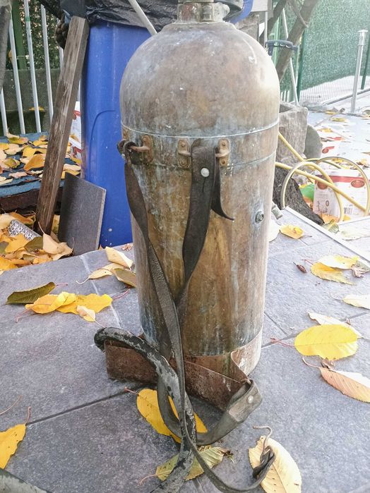 Стара месингова пръскачка