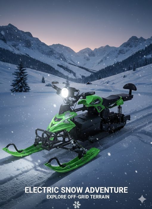 Снегоход электрический