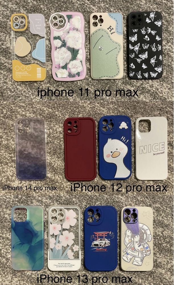 huse iPhone 11, 11 Pro, 12, 12 Pro,13 Pro, 14, 11/12/13/14 pro max