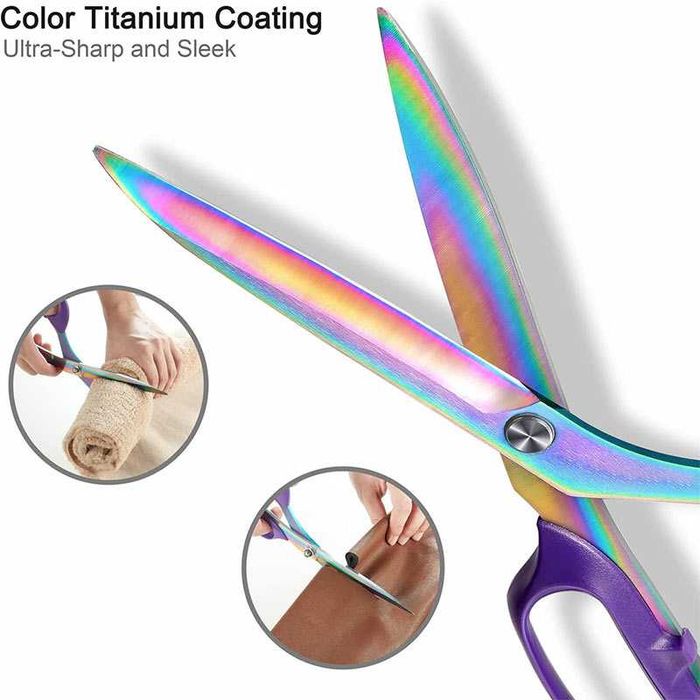 Ножица Color Titan 20 см с дръжка и остриета от неръждаема стомана