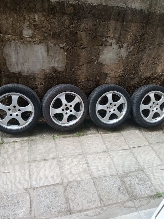 Комплект летни гуми с алуминиеви джанти