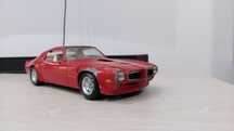 Macheta vintage 1:18 1973 Pontiac Firebird Trans Am (RED) by ERTL