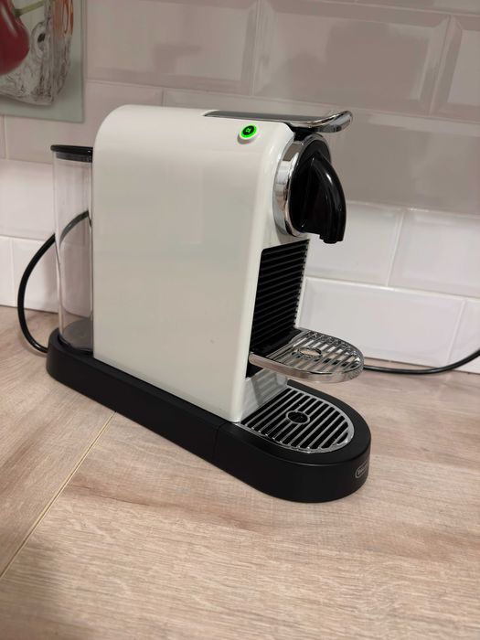 Espressor Nespresso by De'Longhi CitiZ White, 19 bari, 1260 W, Alb