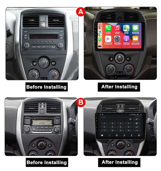 Navigatie Nissan Versa 2014 - 2020, 2GB 4GB 8GB Garantie Camera