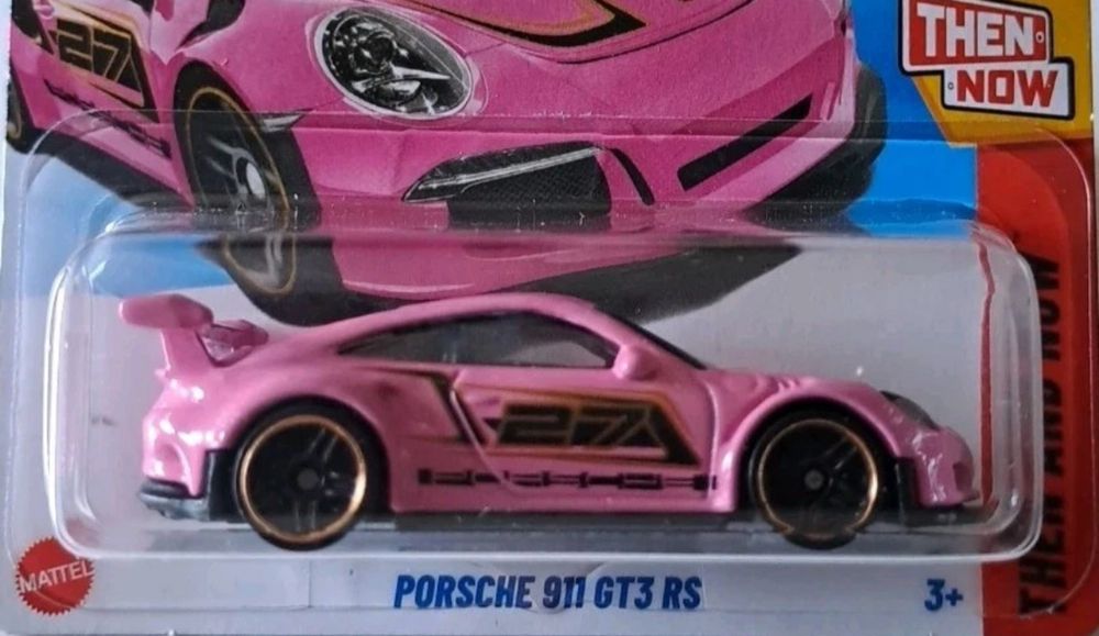 Hot wheels Porsche 911 GT3 RS (pink) (розово)