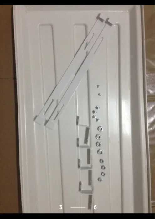 Кондензна вана за климатик 330/800 мм с крепежи за монтаж