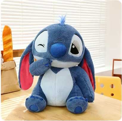 Плюшена играчка Lilo Stitch, 55см, Лило Стич плюшени, Плюшен Стич