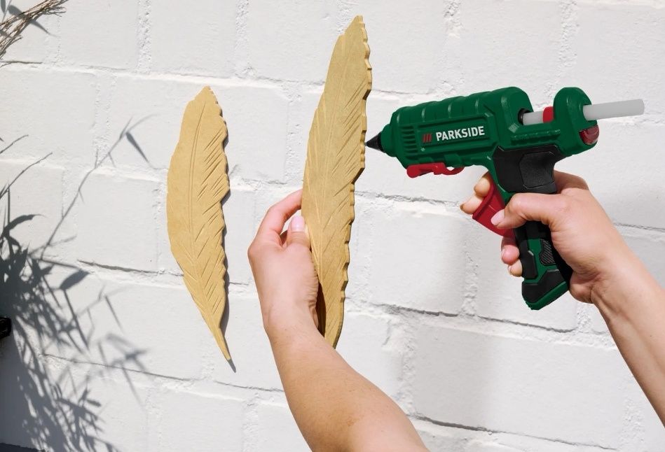 пистолет за горещ силикон Парксайд /Parkside