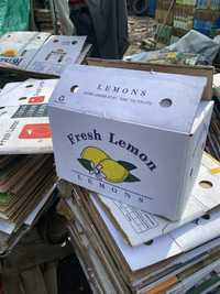 Лимонные и перец коробки