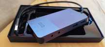 USB Docking Station GIQ USB C hub USB 3.0 to Dual HDMI VGA Adapter