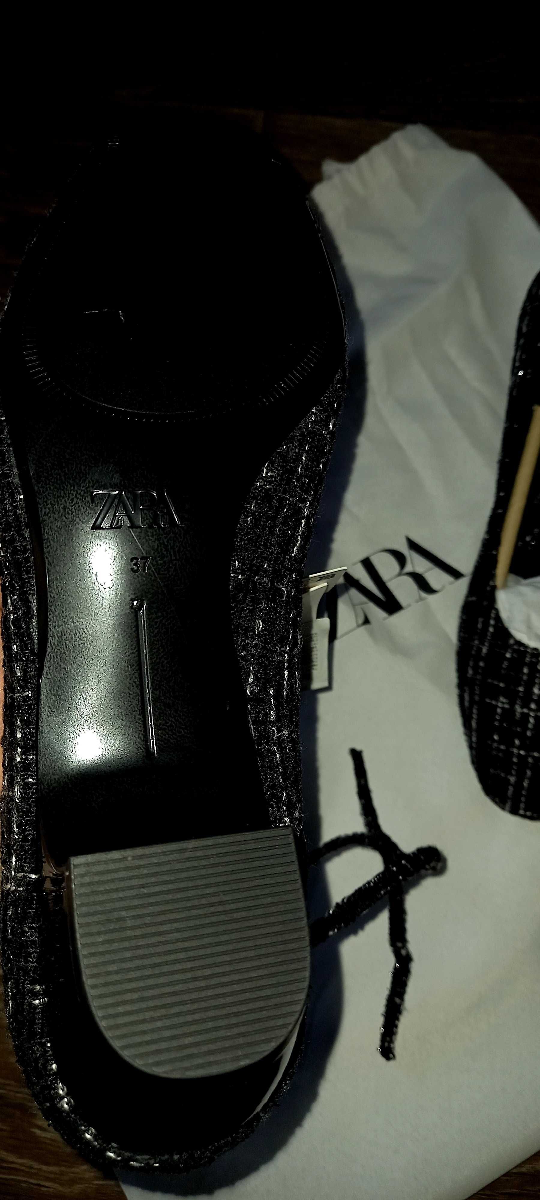 Платье от Zara, туфли от Zara