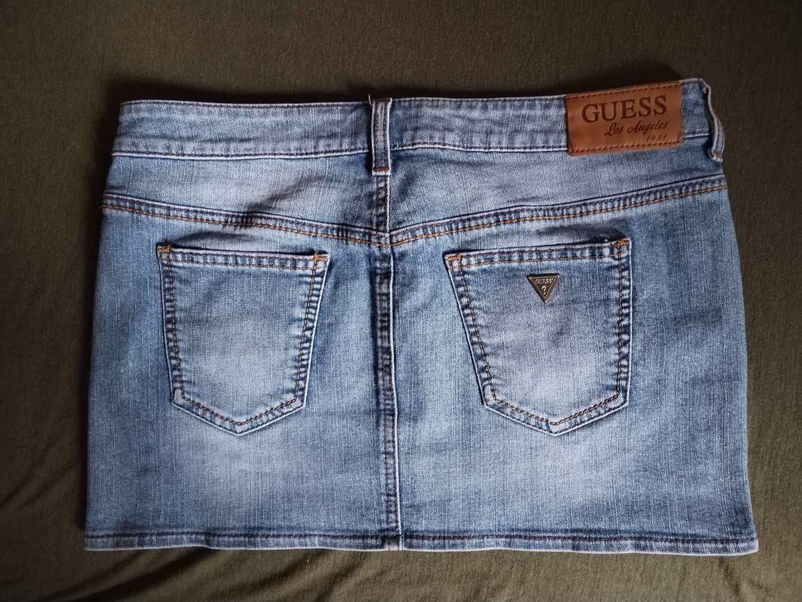 Оригинална дънкова пола Guess 28 размер