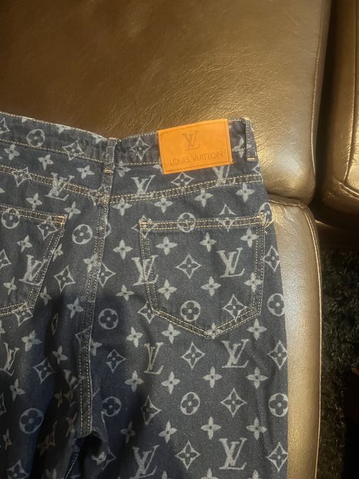 Дамски дънки Louis Vuitton