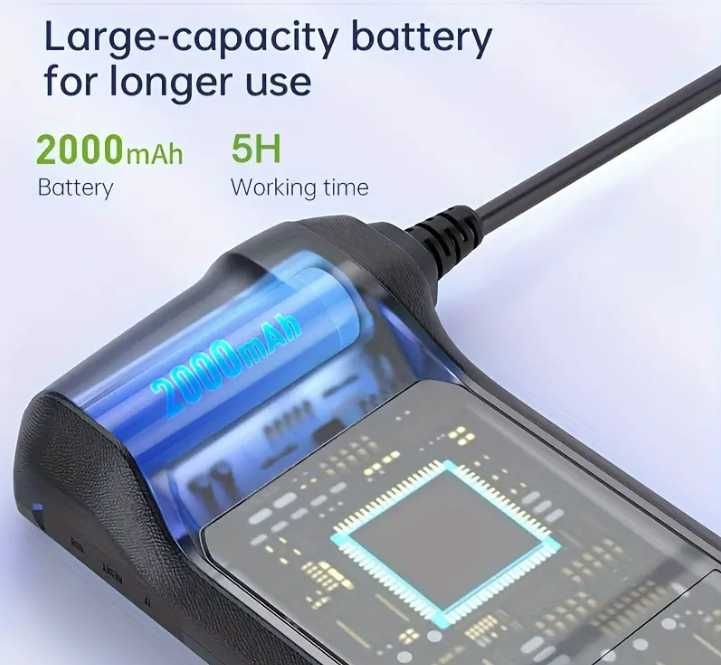 Професионален Ендоскоп Камера 4.3" HD дисплей 1, 5, 10, 20 и 30м сонда